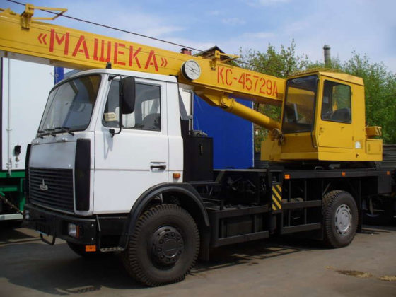 Автокран Машека КС 45729А - 20-ти тонник