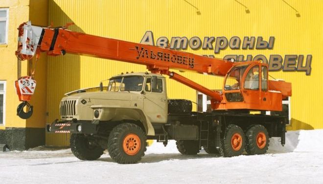 Ульяновец МКТ-25 на шасси Урал