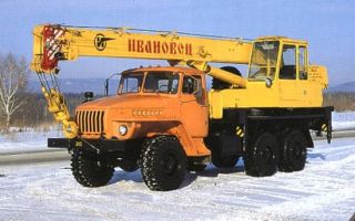 Автокран Ивановец КС-35714-2 17 тонн – параметры и описание