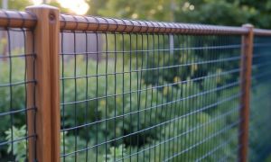 Заборы из сетки Гиттер с рейками: прочная и прозрачная граница для участка