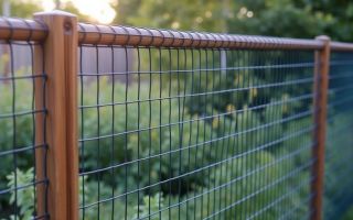 Заборы из сетки Гиттер с рейками: прочная и прозрачная граница для участка