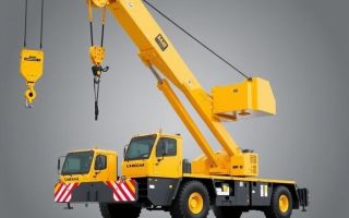 Componentes principales de una grúa móvil: estructura y mecanismos que la hacen posible
