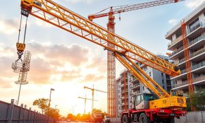 Автокраны в гражданском строительстве: применение в жилых комплексах