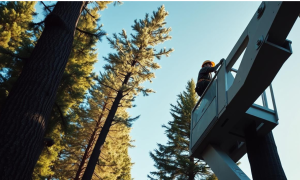 Когда для спила дерева требуется автовышка: разбираем все случаи — от аварийных деревьев до обрезки у ЛЭП