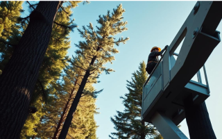 Когда для спила дерева требуется автовышка: разбираем все случаи — от аварийных деревьев до обрезки у ЛЭП