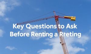 Key Questions to Ask Before Renting a Crane: Your Ultimate Guide to Making the Right Choice