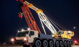 Die größten Autokrane der Welt: Rekorde und technische Daten