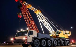 Die größten Autokrane der Welt: Rekorde und technische Daten