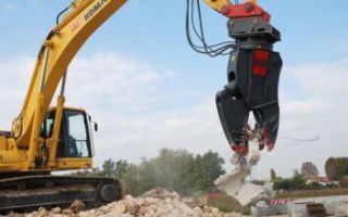 Гидроножницы для экскаватора: виды, характеристики и выбор оборудования