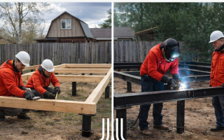 Брус или металл: как выбрать обвязку свайного фундамента под жесткость ростверка и ремонтопригодность