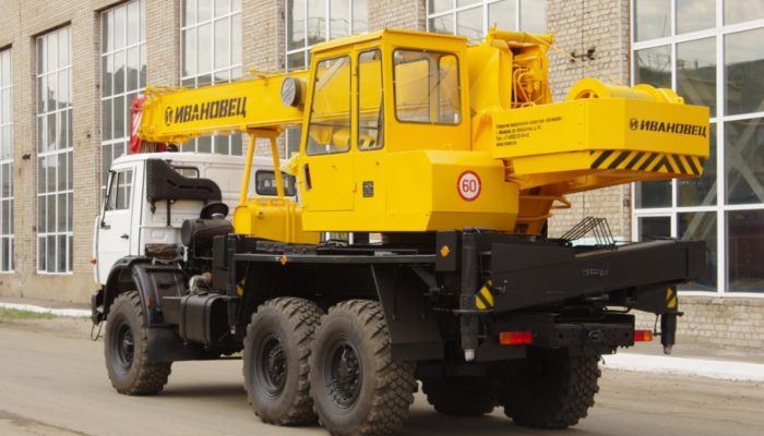 Автокран Ивановец 35714К-2