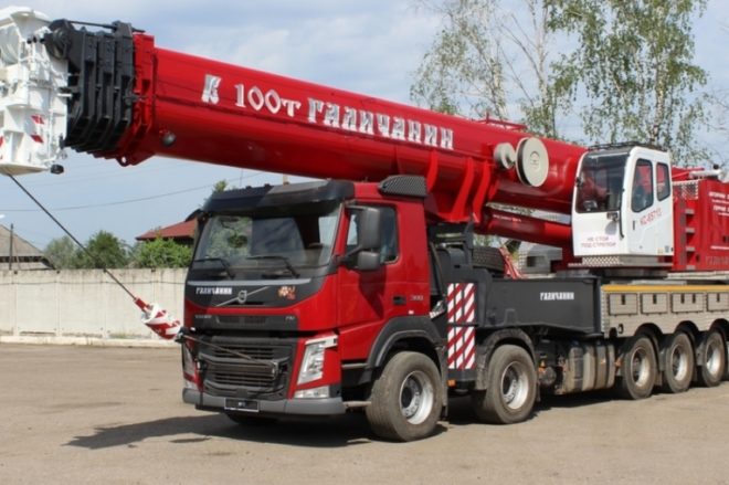 Автокран 100 тонн