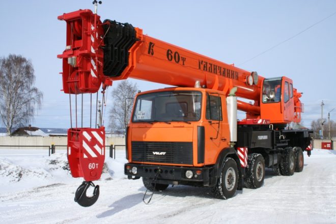 Автокран 60 тонн