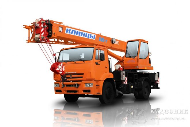 Автокран Клинцы 16 тонн