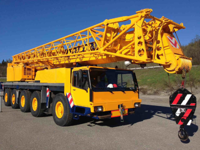 Автокран Liebherr LTM 1120