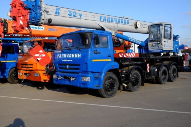 Автокраны Галичанин
