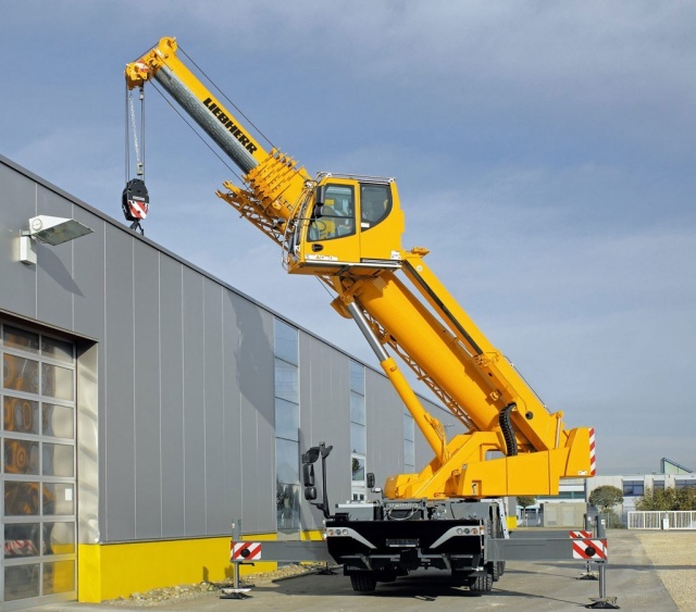 Телескопические мобильные краны Liebherr