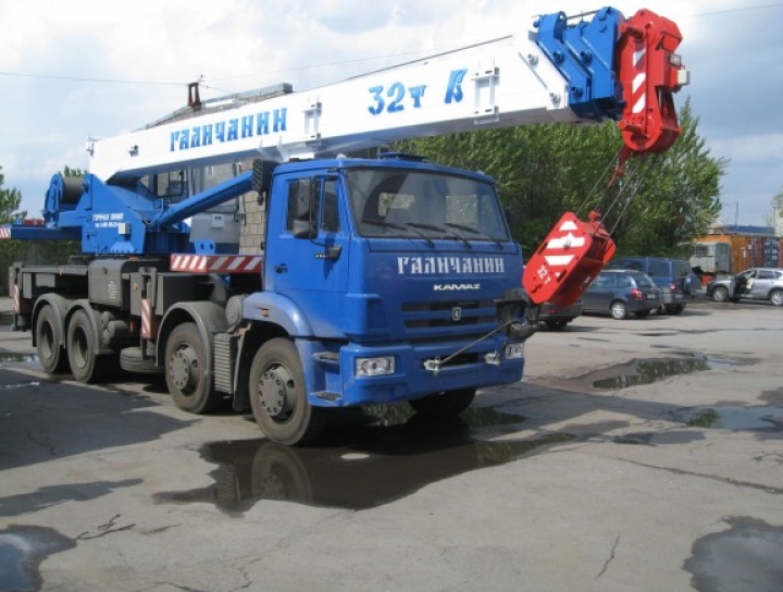Автокраны Komatsu, Grove, Галичанин и т.д.