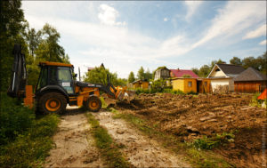 Подготовка земельного участка под строительство дома