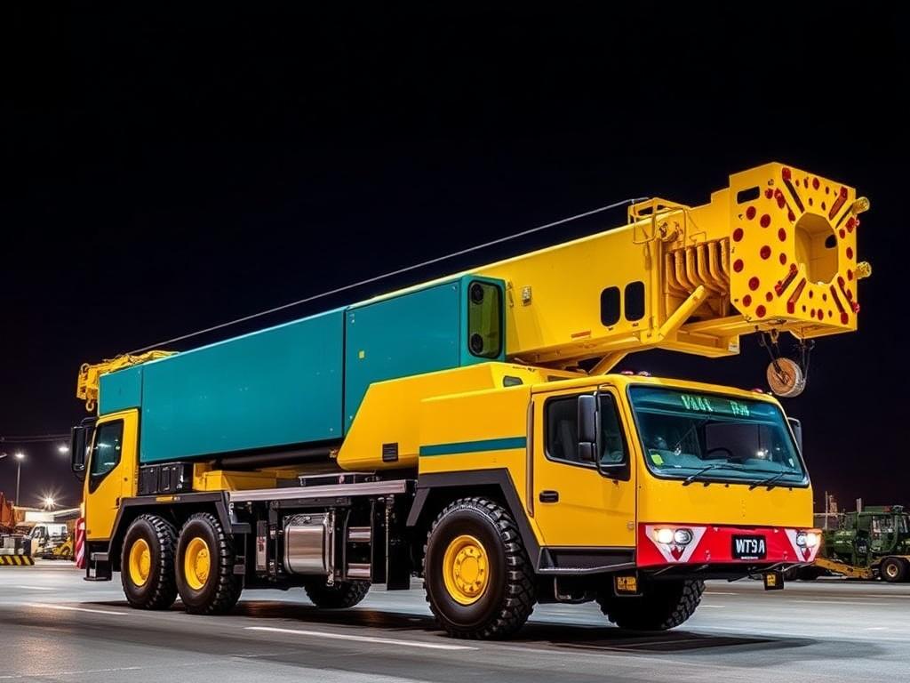     Future Trends in Mobile Crane Technology. Advanced Materials Shaping the Future of Mobile Cranes