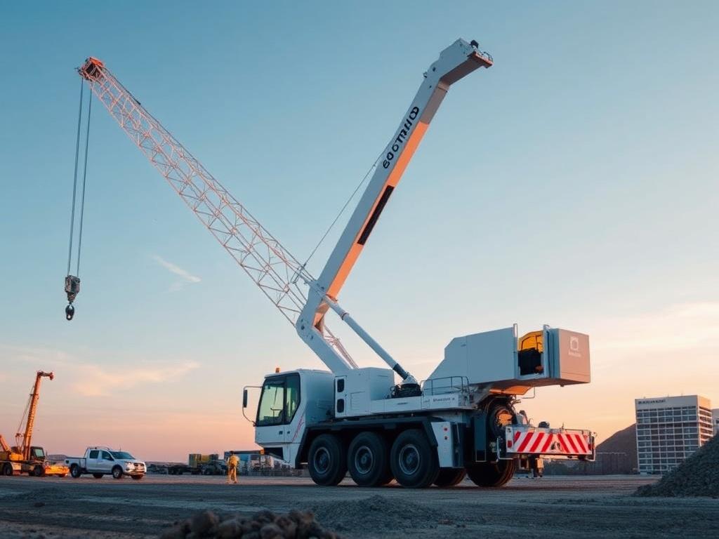     Electric and Hybrid Mobile Cranes: Are They the Future?. Technological Advances Driving the Future of Mobile Cranes