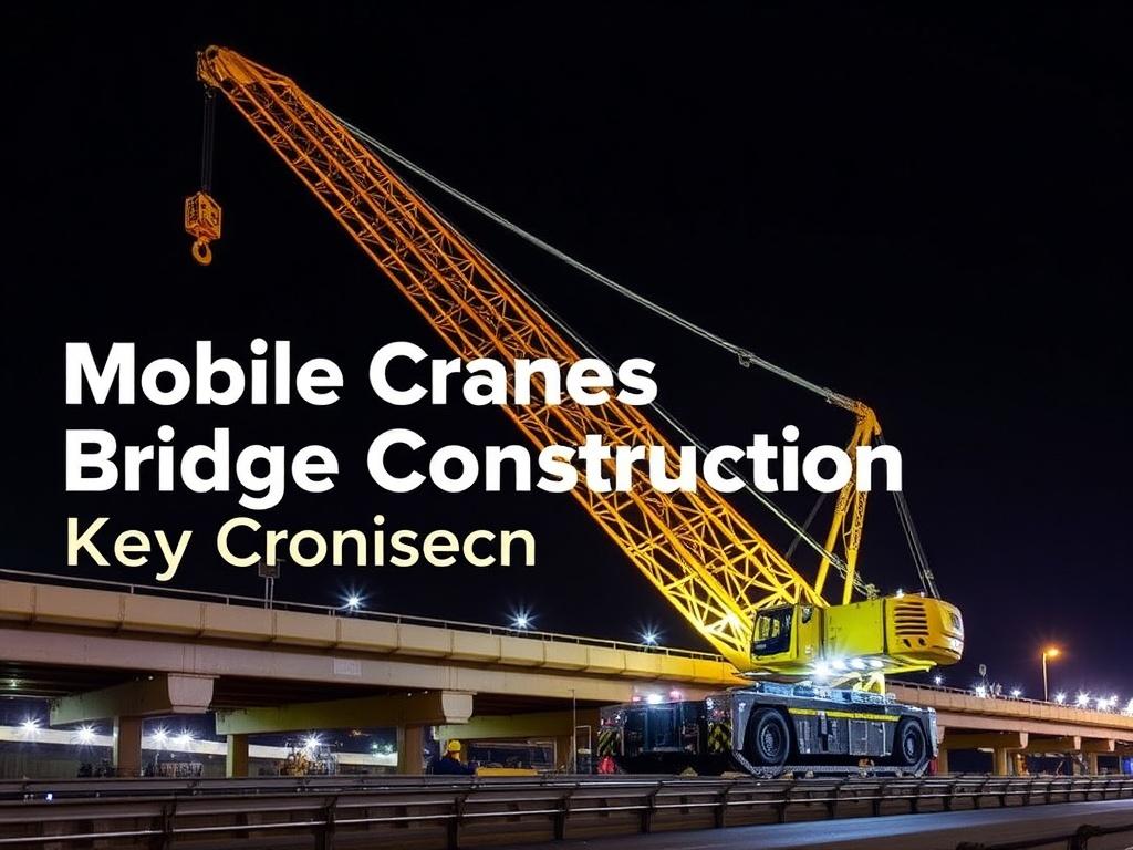     Mobile Cranes in Bridge Construction: Key Considerations. Technological Innovations Impacting Mobile Crane Use in Bridge Construction