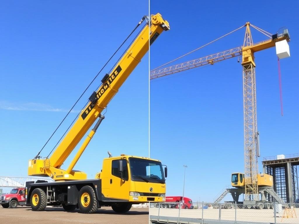 Mobile Cranes vs. Tower Cranes: Key Differences You Need to Know