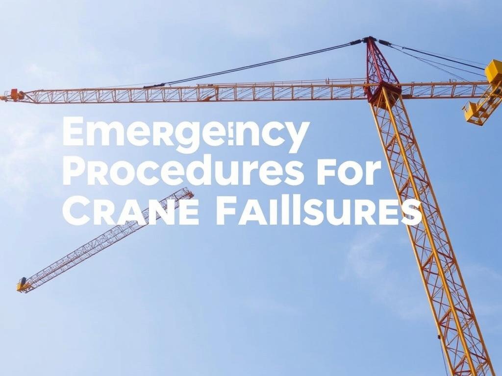     Emergency Procedures for Crane Failures. Step-by-Step Emergency Procedures for Crane Failures