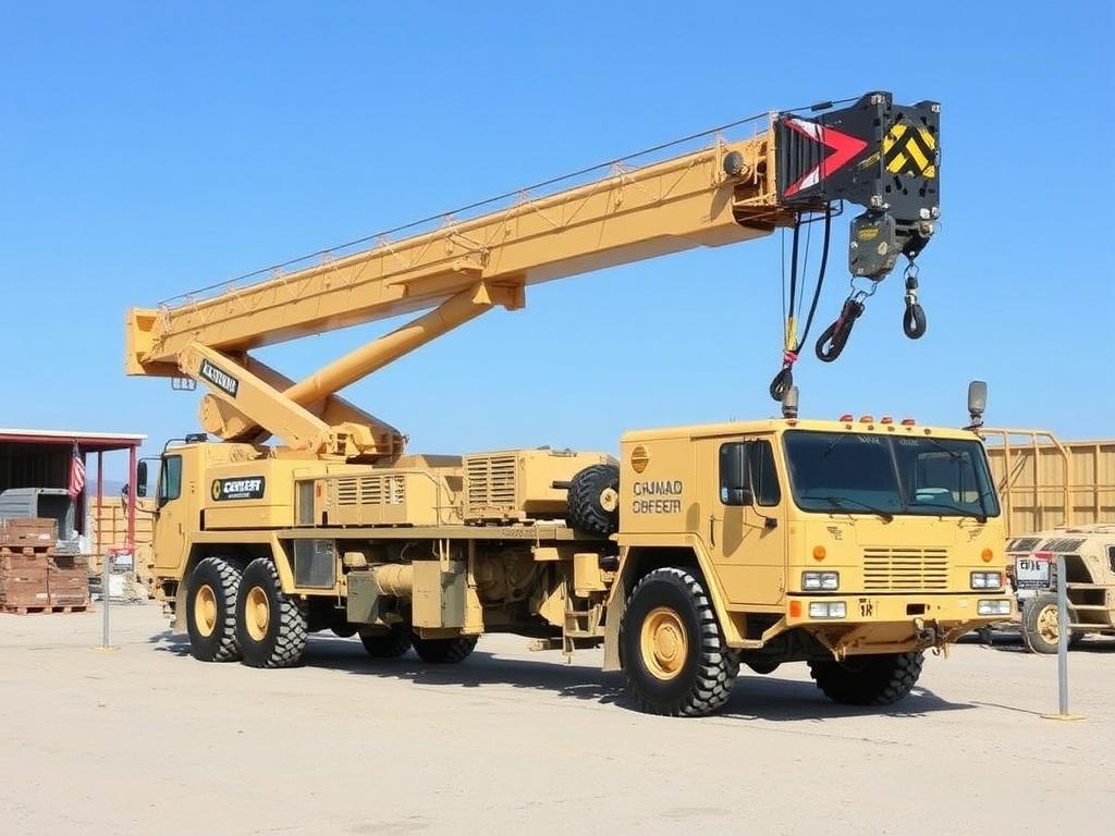     Mobile Cranes in Military and Defense Applications. The Role of Mobile Cranes in Military and Defense Operations