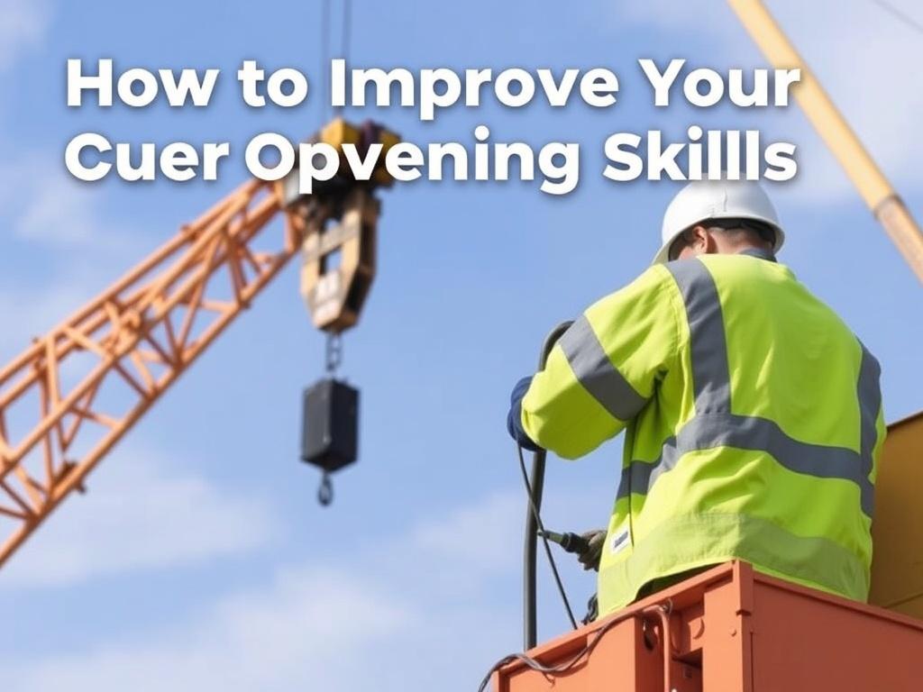     How to Improve Your Crane Operating Skills. Career Advancement Through Improving Crane Operating Skills