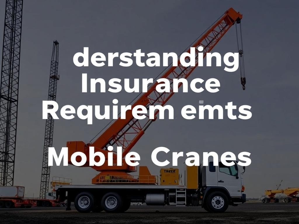     Understanding Insurance Requirements for Mobile Cranes. Legal and Contractual Insurance Requirements for Mobile Cranes