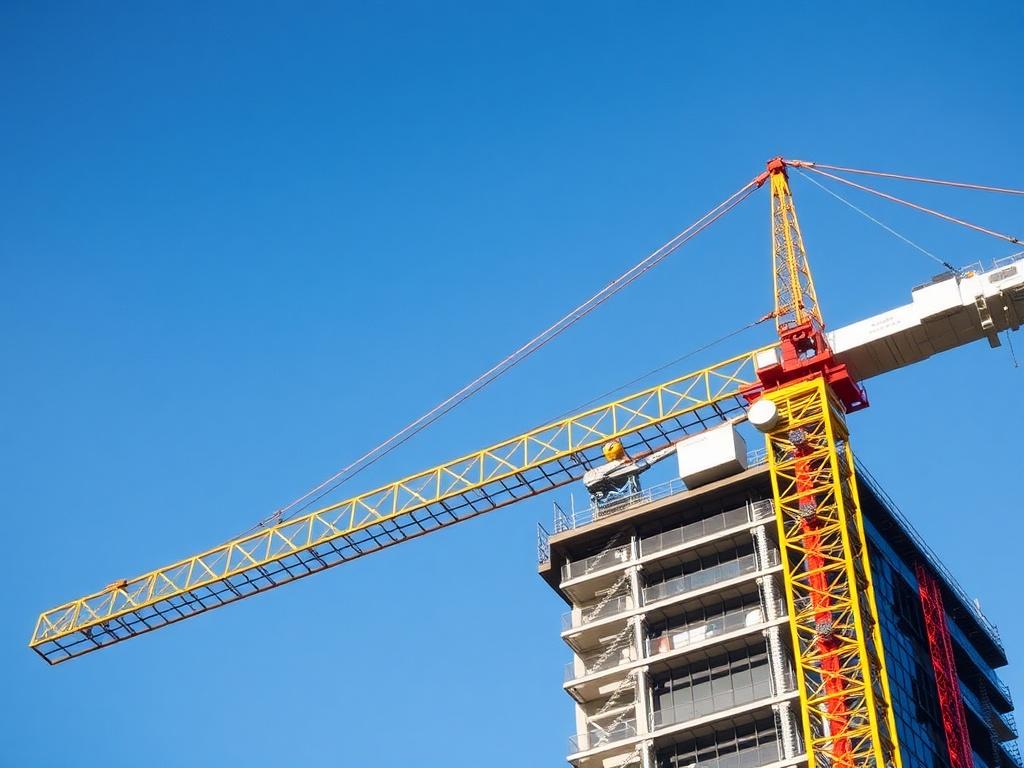     How Cranes Are Used in High-Rise Building Construction. Innovations and Technology Enhancing Crane Efficiency
