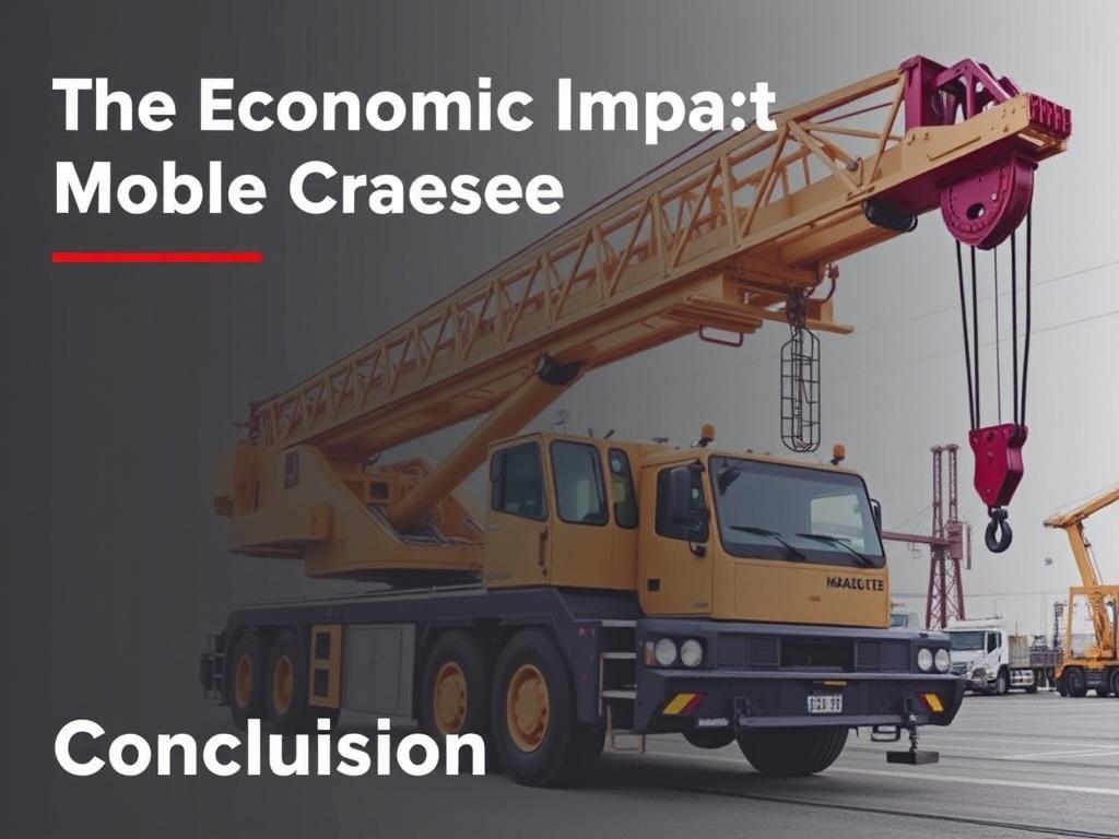     The Economic Impact of the Mobile Crane Industry. Conclusion