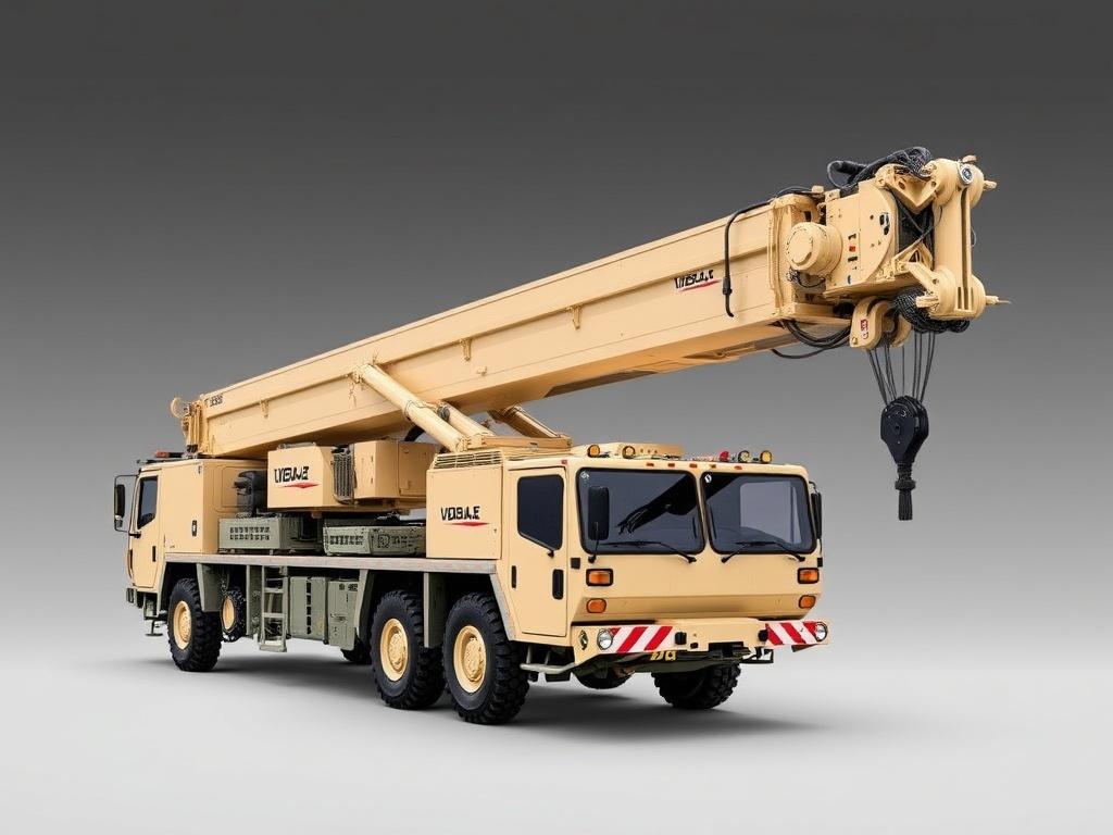 Mobile Cranes in Military and Defense Applications: Strength, Versatility, and Tactical Advantage