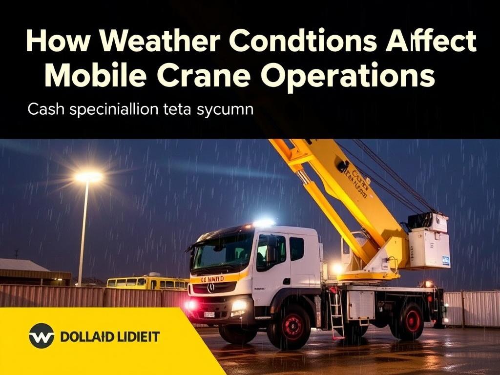     How Weather Conditions Affect Mobile Crane Operations. Case Studies: Weather and Mobile Crane Operation Incidents