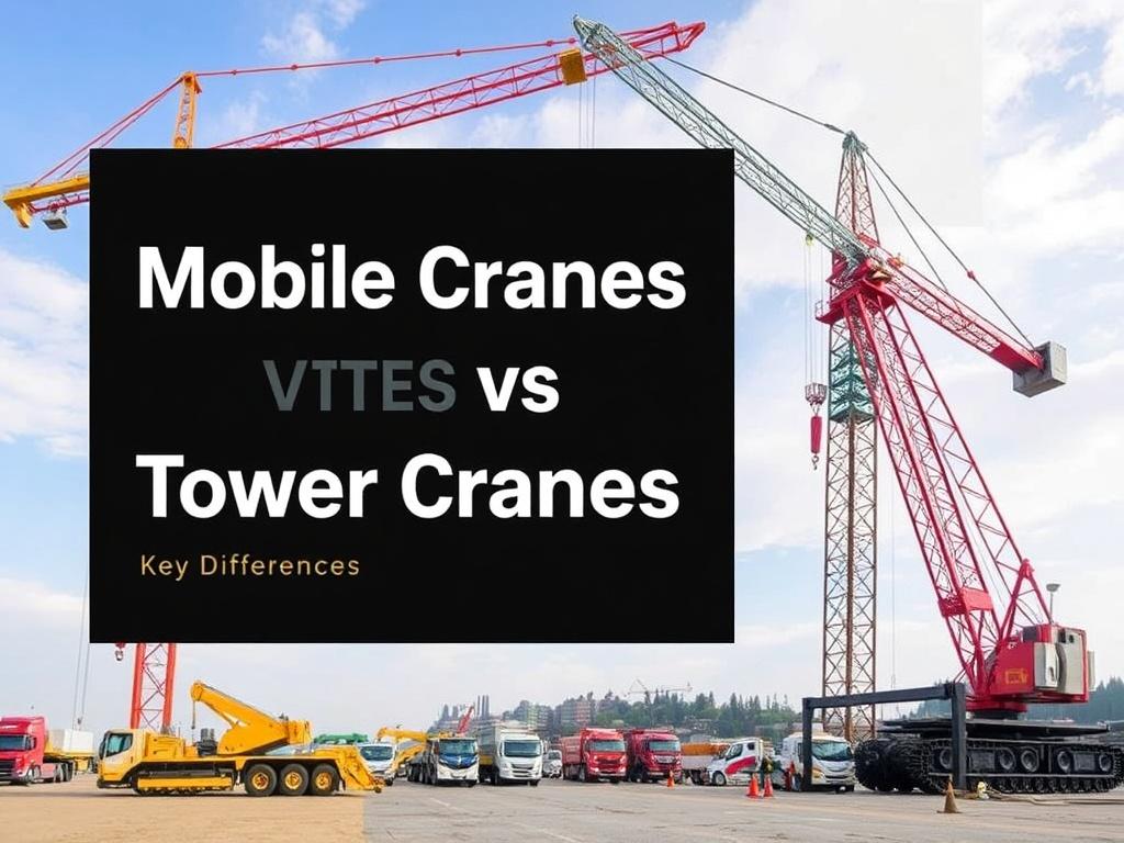     Mobile Cranes vs. Tower Cranes: Key Differences. Key Differences Between Mobile Cranes and Tower Cranes