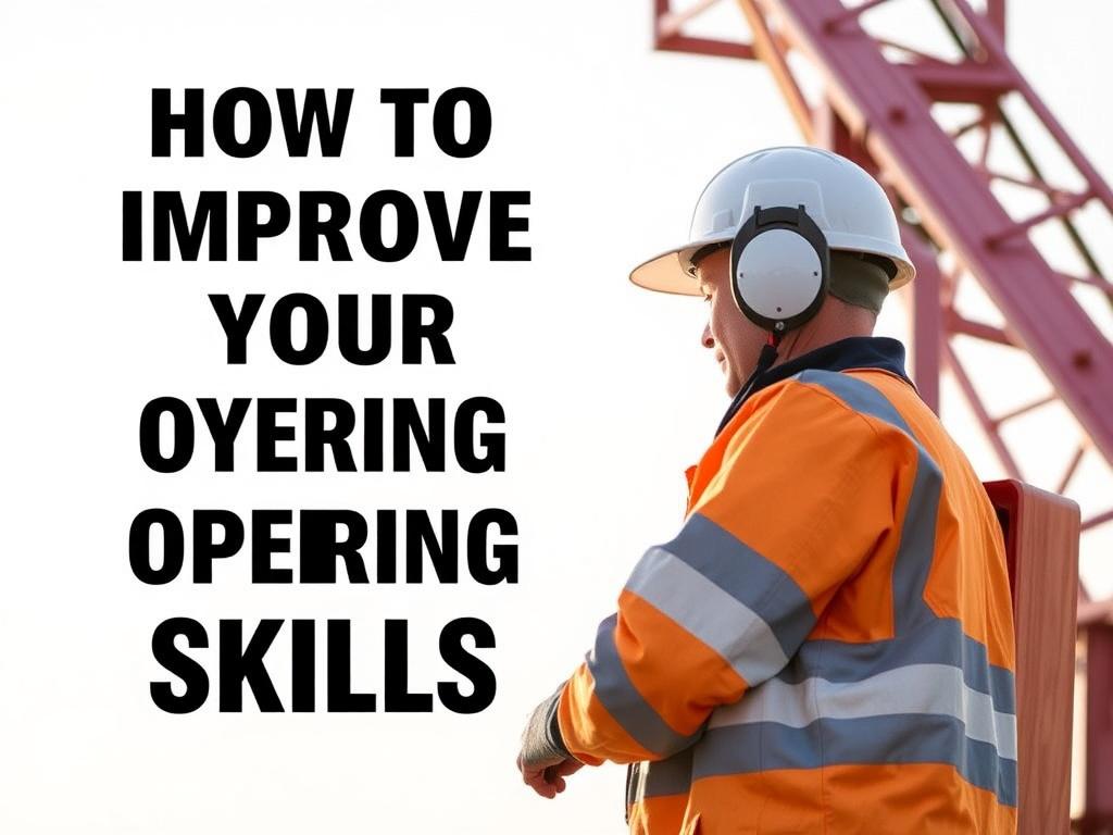 How to Improve Your Crane Operating Skills: A Comprehensive Guide