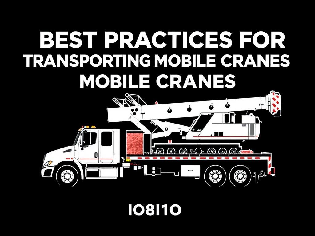     Best Practices for Transporting Mobile Cranes. Conclusion