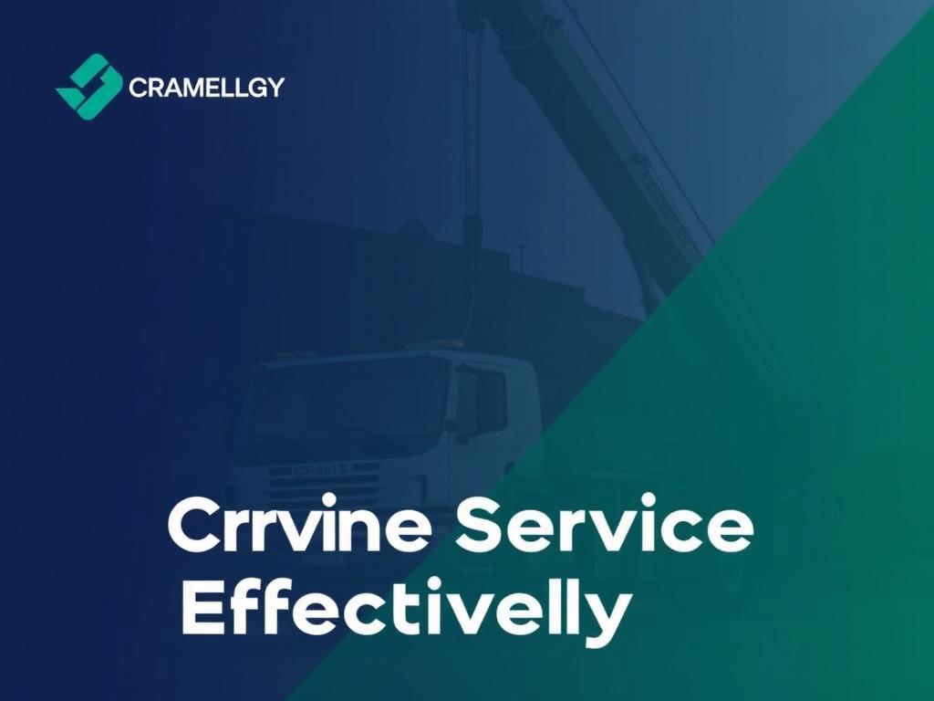 How to Market Your Crane Services Effectively: A Complete Guide to Growing Your Business