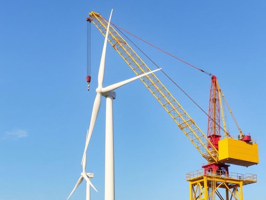     The Role of Cranes in Renewable Energy Projects. The Critical Role of Cranes in Wind Energy Projects