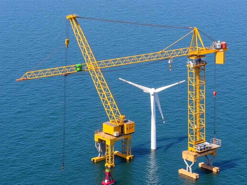 The Role of Cranes in Renewable Energy Projects: Powering a Sustainable Future