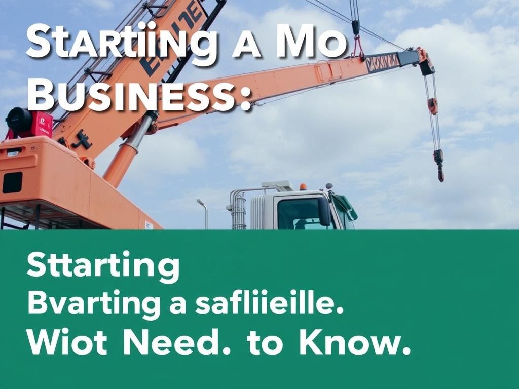     Starting a Mobile Crane Business: What You Need to Know. Building a Skilled Team: Operators, Mechanics, and Support Staff
