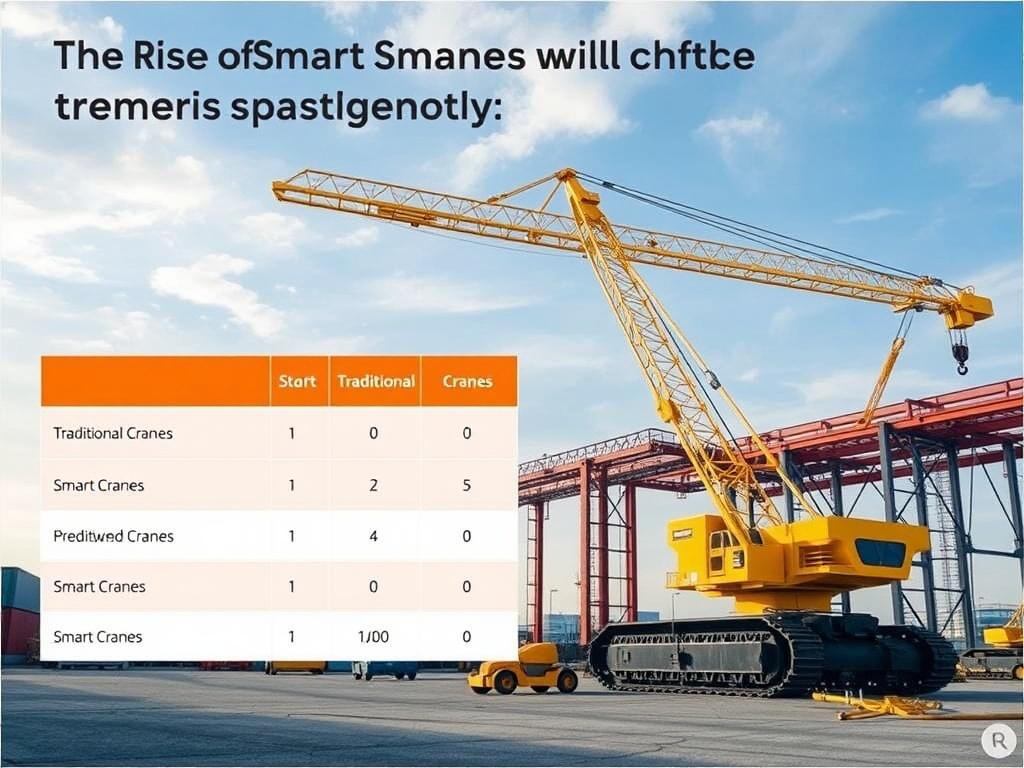     The Rise of Smart Cranes with IoT Technology. Comparison Table: Traditional Cranes vs. Smart Cranes with IoT Technology