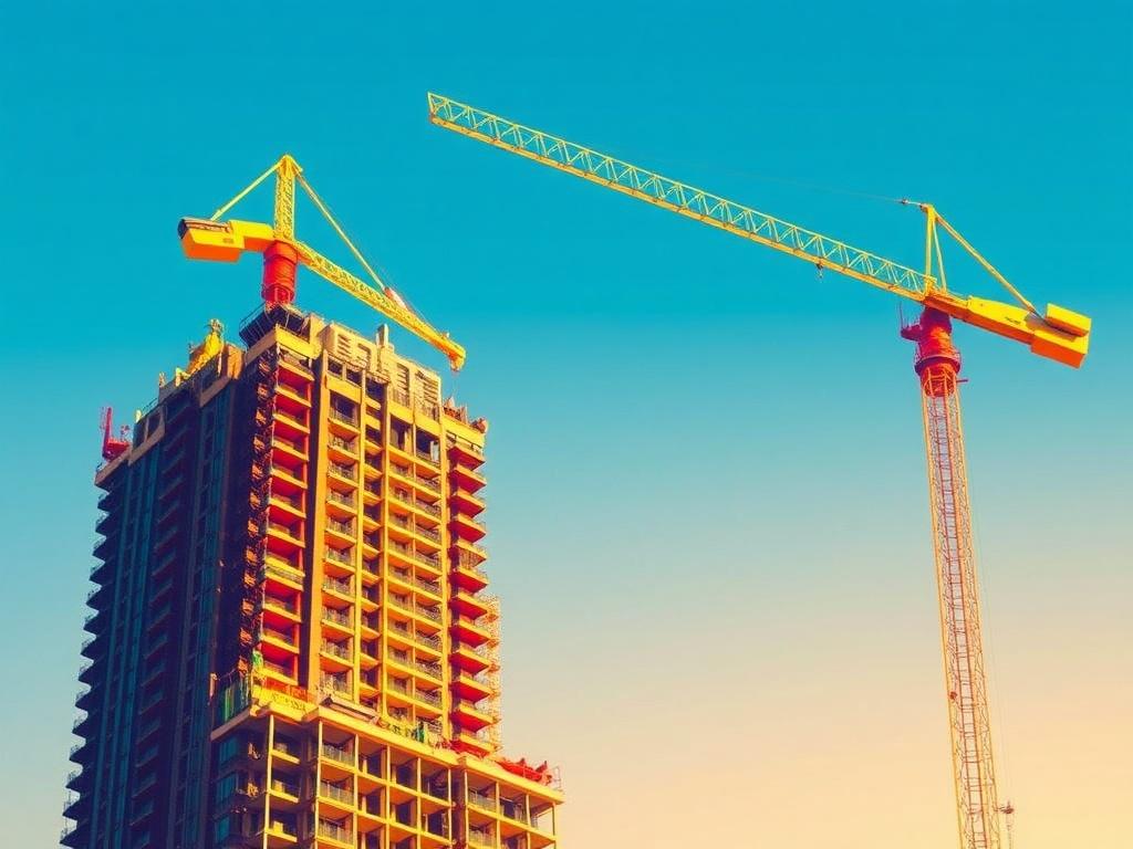     How Cranes Are Used in High-Rise Building Construction. Environmental and Economic Benefits of Modern Crane Usage