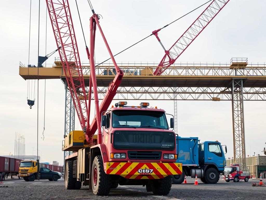 Optimiser le temps de chargement sur un chantier avec une grue auxiliaire.. Analyse der Engpässe beim temps de chargement auf dem chantier Optimiser le temps de chargement sur un chantier avec une grue auxiliaire.. Analyse der Engpässe beim temps de chargement auf dem chantier