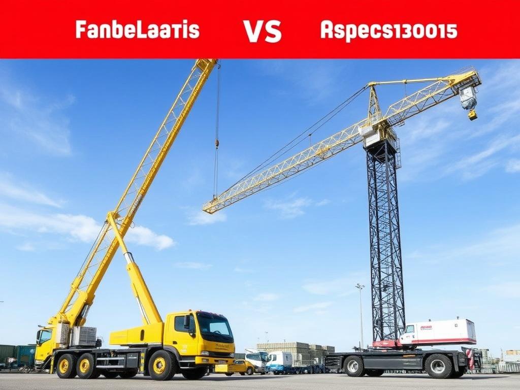 Teleskopkran vs. Gitterauslegerkran: Ein Vergleich der Systeme.. Transport, Aufbau und Logistik Teleskopkran vs. Gitterauslegerkran: Ein Vergleich der Systeme.. Transport, Aufbau und Logistik