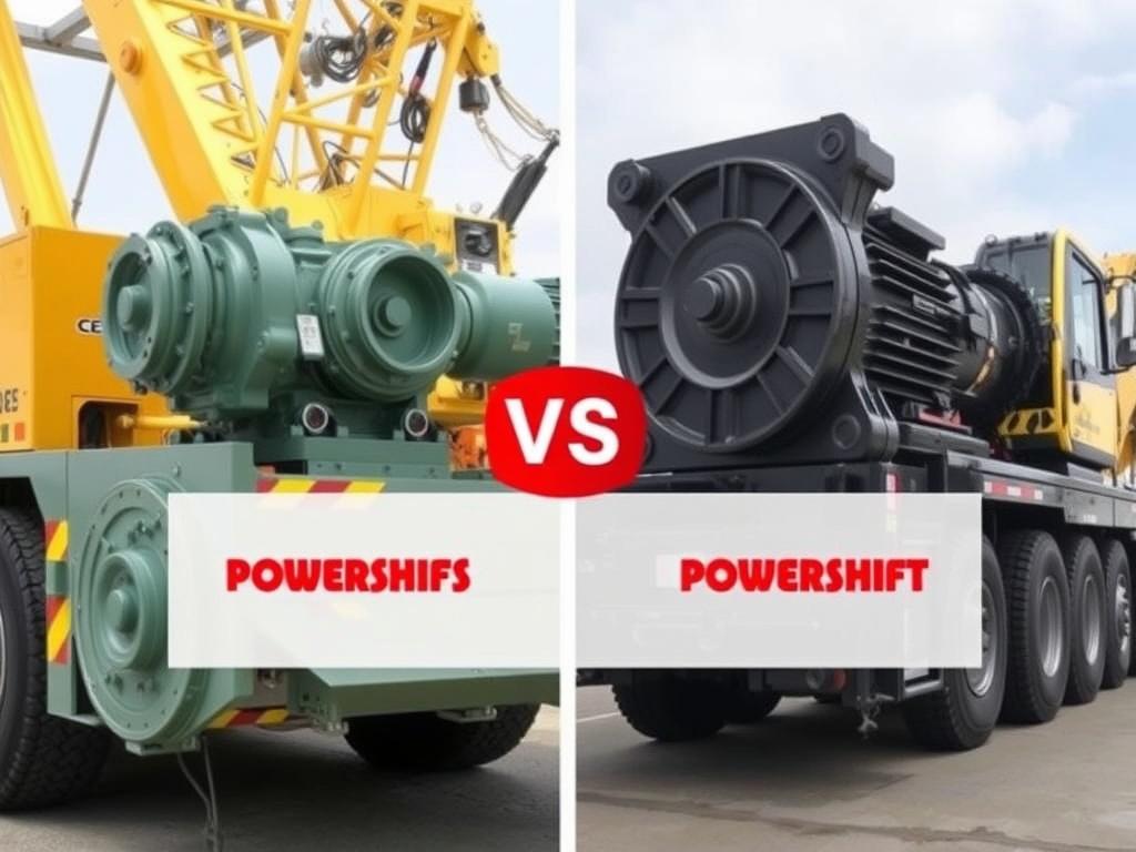     Convertidores de par vs. transmisiones powershift en grúas.. Comparación técnica: convertidores de par frente a transmisiones powershift