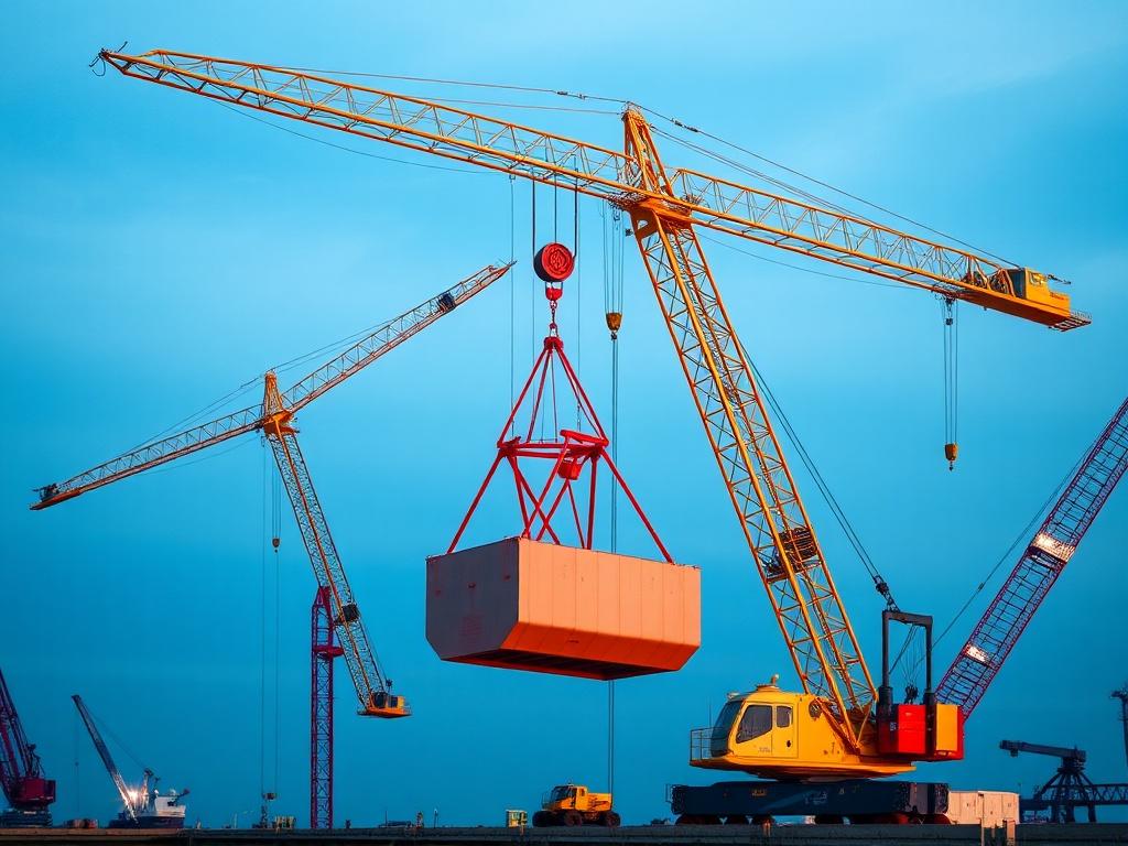     Mehrkranbetrieb: Gleichzeitiges Heben mehrerer Krane.. Comunicación y coordinación: la sangre del proceso