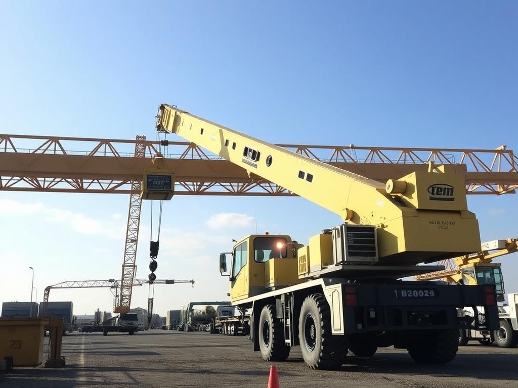     Autokrane im Einsatz: Lastmomente und Standsicherheit berechnen.. Standfestigkeit und Sicherheitsfaktoren