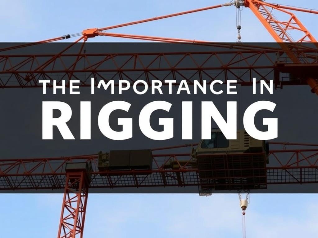     The Importance of Rigging in Crane Operations: Best Practices and Common Mistakes.. Mantenimiento y gestión del equipo